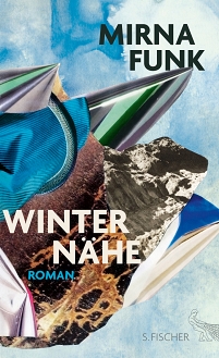 Das Cover zum Roman "Winternähe" zeigt abstrakte Strukturen, es könnten Teile von Landschaften sein